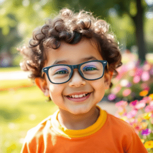 Near Addition Lenses for Myopic Children